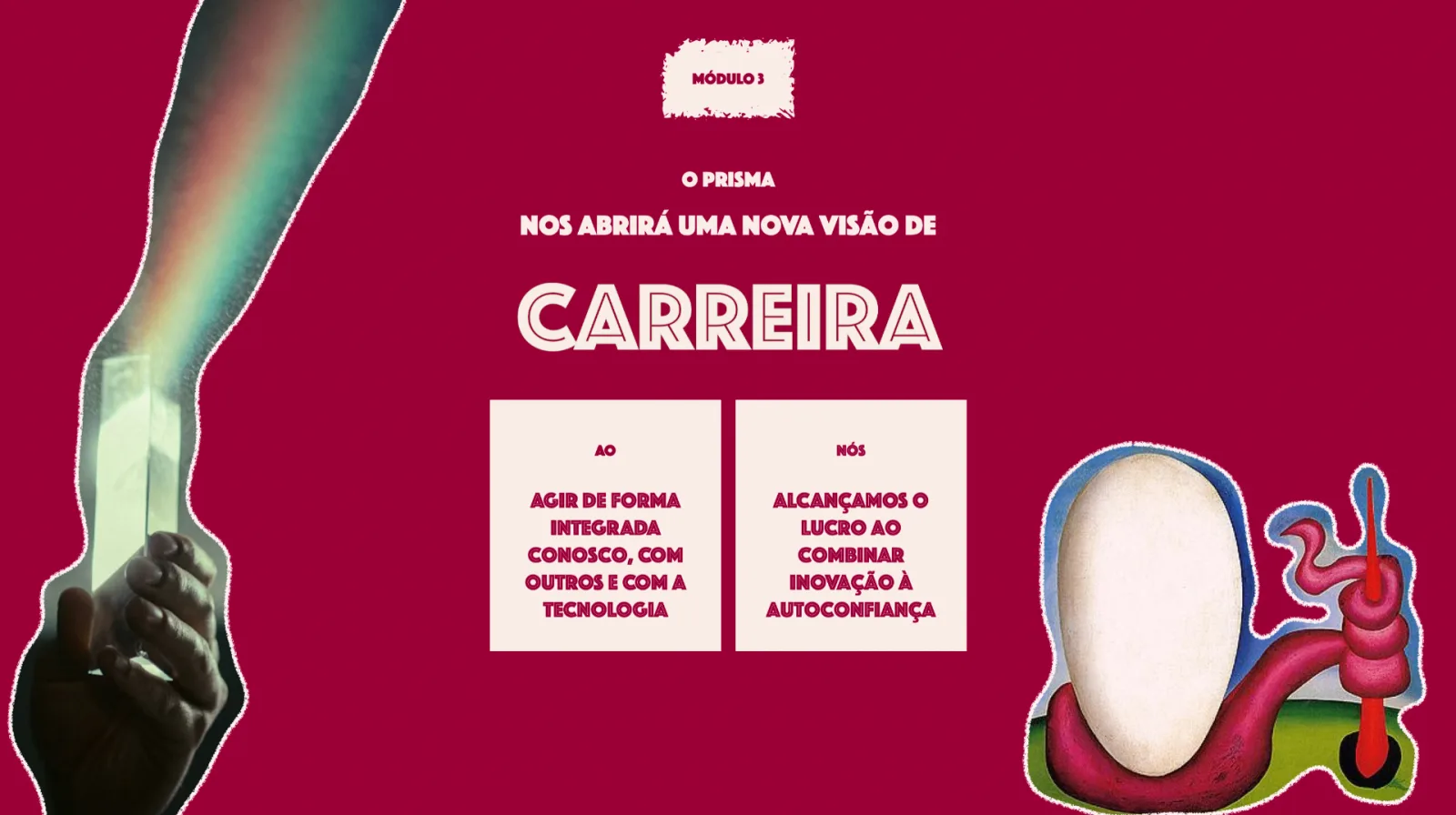Módulo 3 — O prisma nos abrirá uma nova visão de carreira