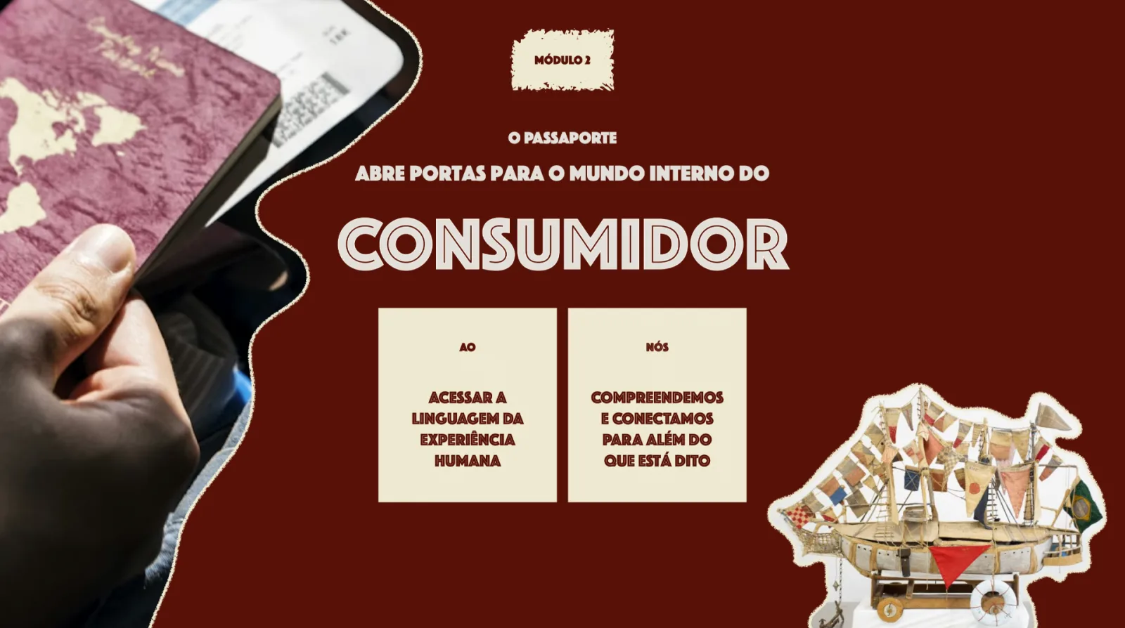 Módulo 2 — O passaporte abre portas para o mundo interno do consumidor