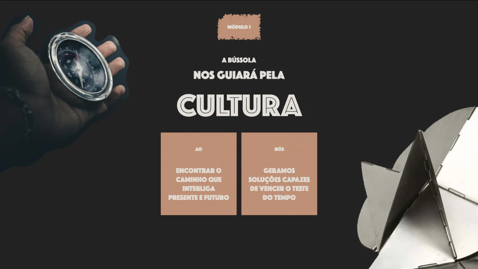 Módulo 1 — A bússola nos guiará pela cultura